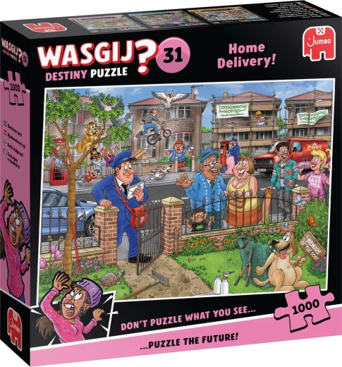 Jumbo Wasgij Retro Destiny 31: Thuisbezorgd! 1000 stukjes