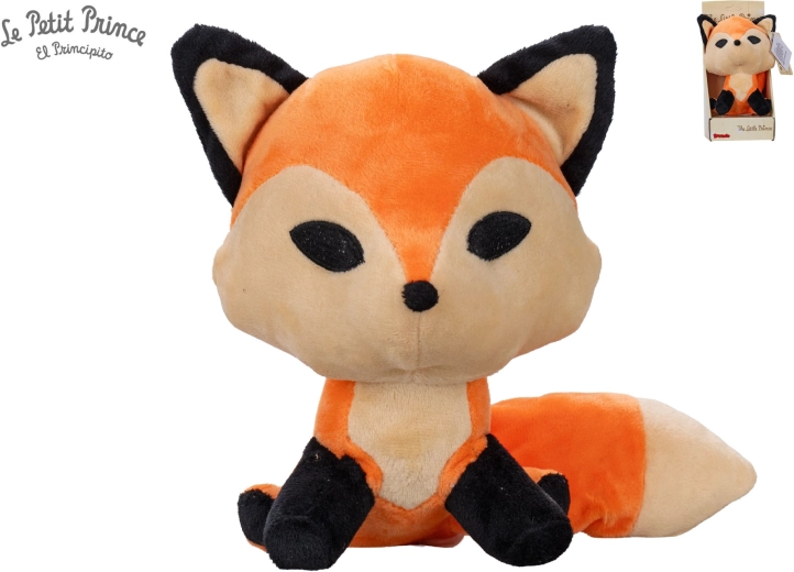 De Kleine Prins – pluchen vos 19 cm in doosje