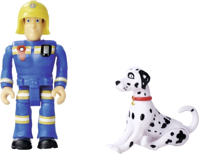 Figuren van Sam en hond Radar inbegrepen