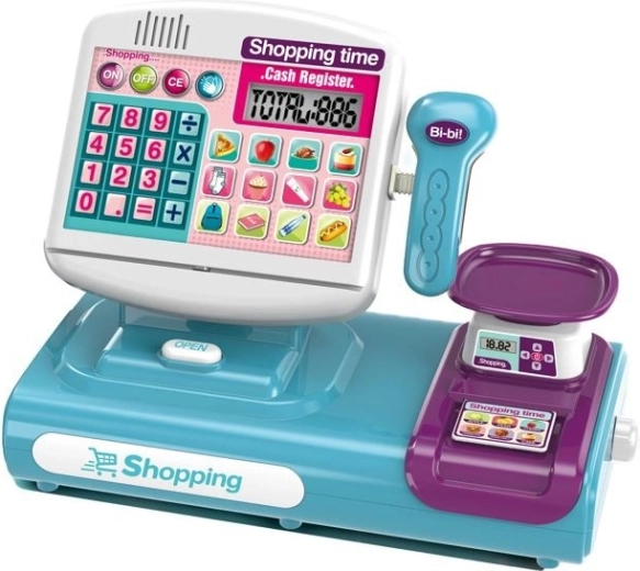 Scanner met licht en realistische geluiden