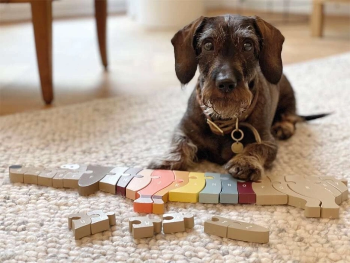 Grote puzzelstukken voor kleine handen