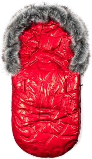 Afneembare bontkraag op de capuchon