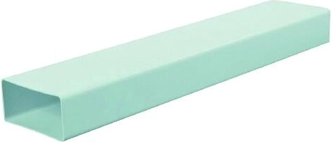 Platte ventilatiekanaal 110 × 55 mm, lengte 1 m