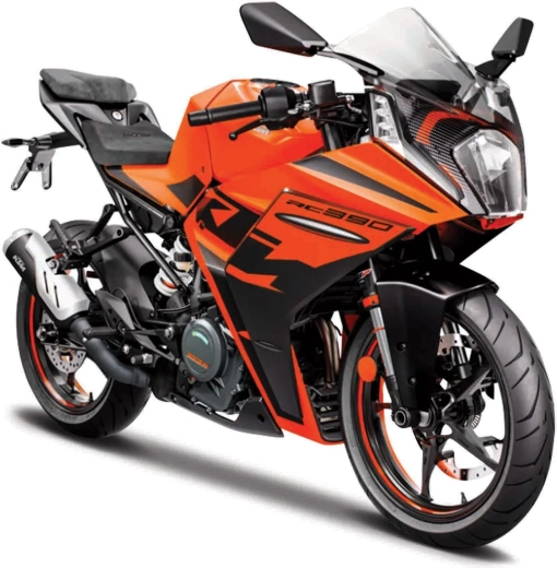 Maisto motorfiets KTM RC 390 oranje 1:18