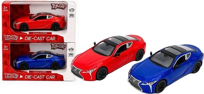 Model Lexus LC500 met licht en geluid 1:43 - 1 stuk