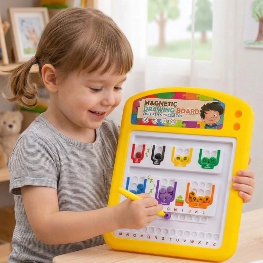 Tekenen met een magnetische pen