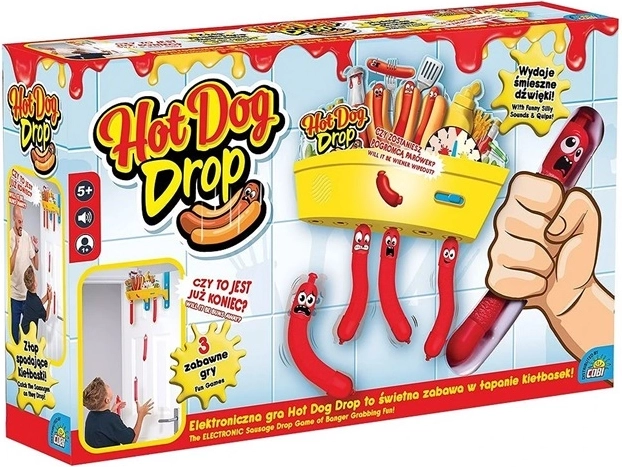 COBI Hot Dog Drop – reactiespel met vallende worstjes