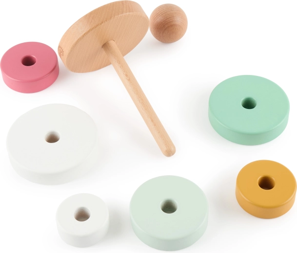 Bieco houten stapeltoren Berry