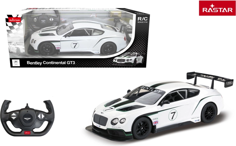 Rastar RC-auto Bentley Continental GT3 1:14 wit