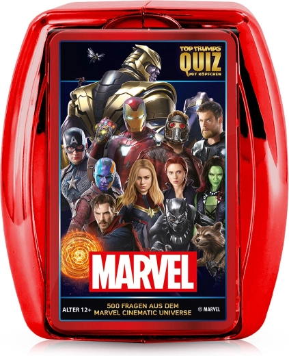 Winning Moves Top Trumps Quiz Marvel Cinematic Universe in metalen etui - 1 stuk