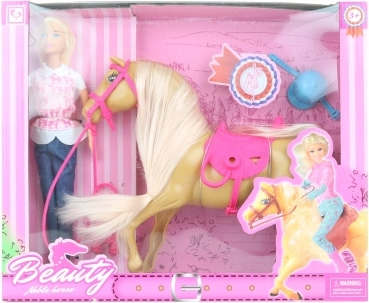 Pop met paard