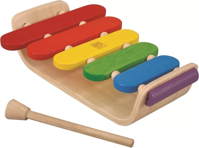 Ovale xylofoon PlanToys voor kinderen