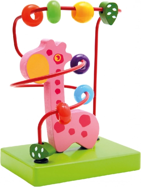Bino motorisch doolhof giraffe