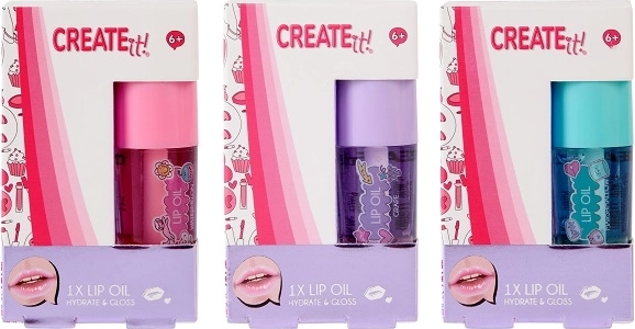 Create it! lipolie voor kinderen, 3 varianten