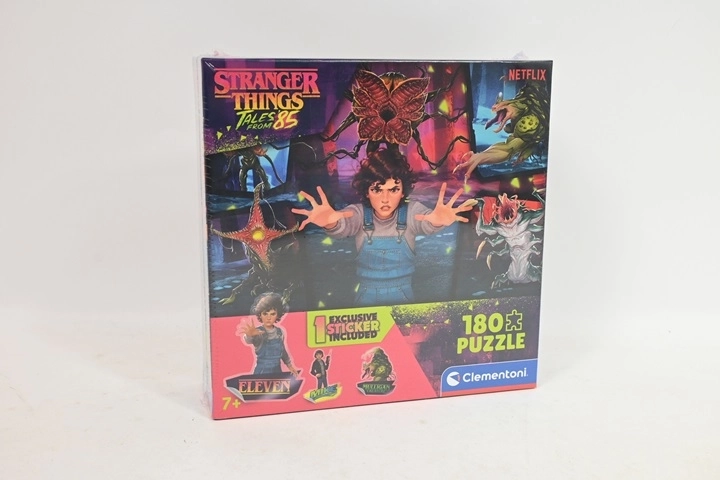 Puzzel Clementoni Stranger Things 180 stukjes in Square box-verpakking