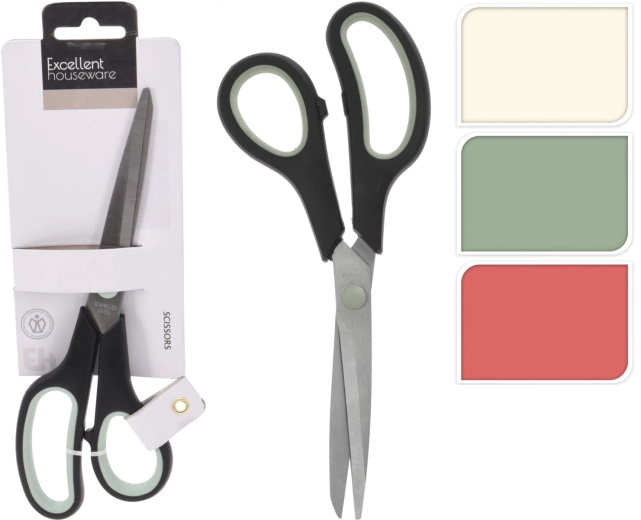 Universele schaar 21 cm, 3 kleuren