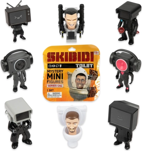 Skibidi Toilet mystery-minifiguur