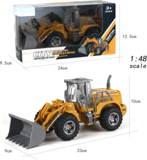 Vrachtlader met vliegwiel 1:48