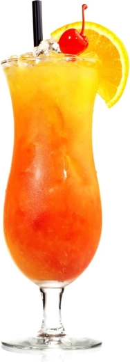 Ideaal voor drankjes met ijs, fruit en rietje