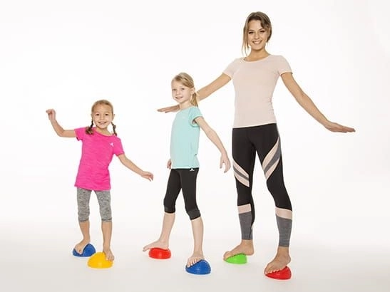 Evenwichtstraining voor kinderen en volwassenen