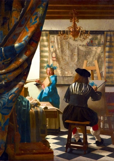 Bluebird puzzel Schilderkunst (Allegorie van de schilderkunst) 1000 stukjes