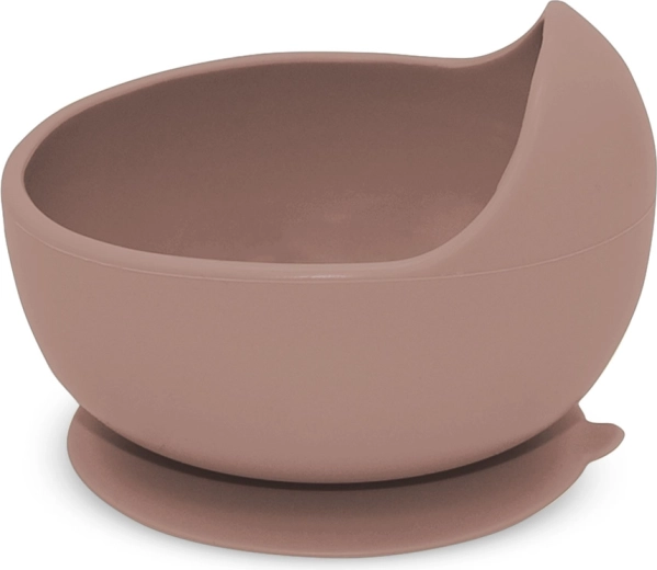 Petite&Mars siliconen kom met zuignap take&match velvet latte 6m+