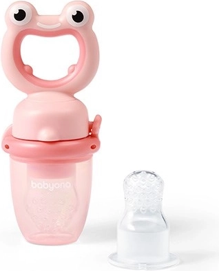 Voedingsspeen BabyOno Frog roze