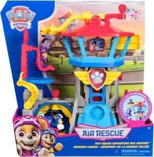 PAW Patrol Air Rescue luchthaven Adventure Bay met voertuig van Chase