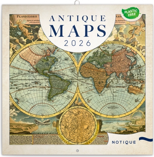 Notitiekalender Oude Kaarten 2026