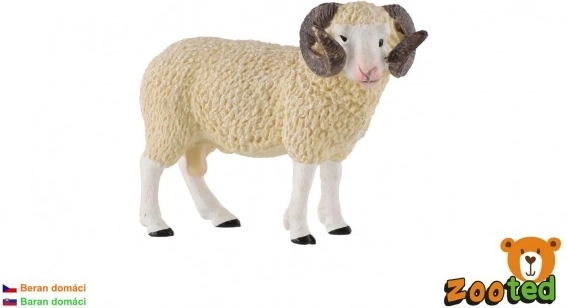 Realistische plastic ramfiguur