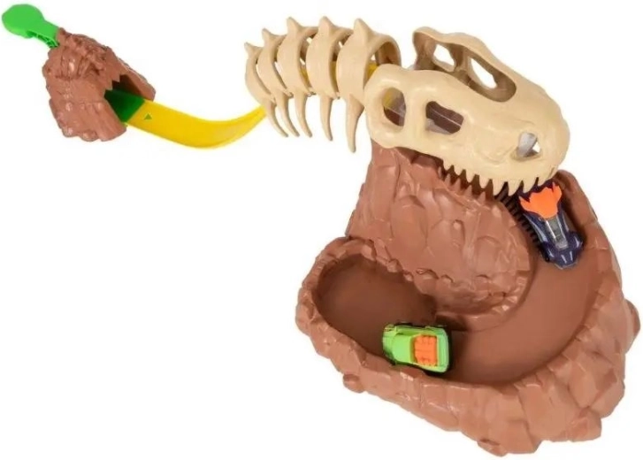 Spannende rit door de dinosaurusbek