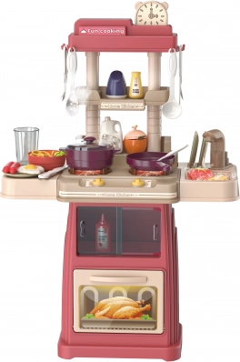 Kinderkeuken met stoom en lichteffecten 44 × 21 × 66 cm