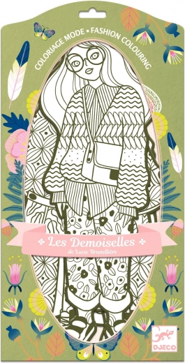 Modieuze kleurplaten Bowie & Friends van Djeco