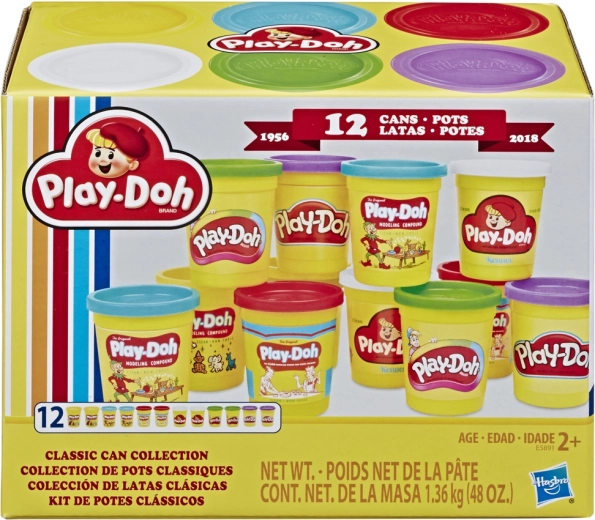 Play-Doh 12 potjes