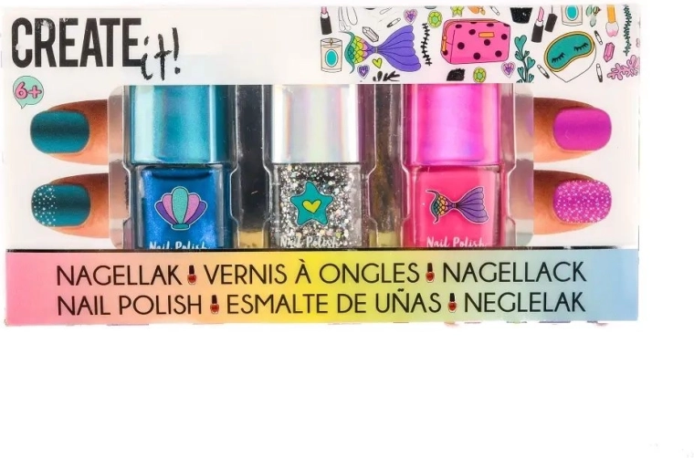 Drie kleuren voor een creatieve manicure