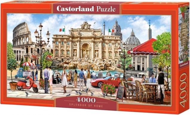 puzzel 4000 stukjes splendor of rome
