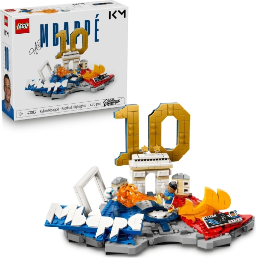 LEGO Editions Kylian Mbappé – voetbalmomenten