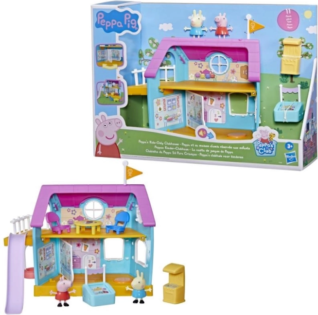 Speelset PEPPA PIG Clubhuis – winkel en bakkerij met geluiden