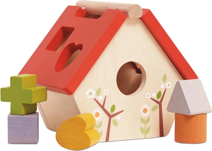 Le Toy Van houten vogelhuisje – vormenstoof