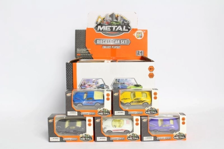 Metalen autootje op schaal 1:64