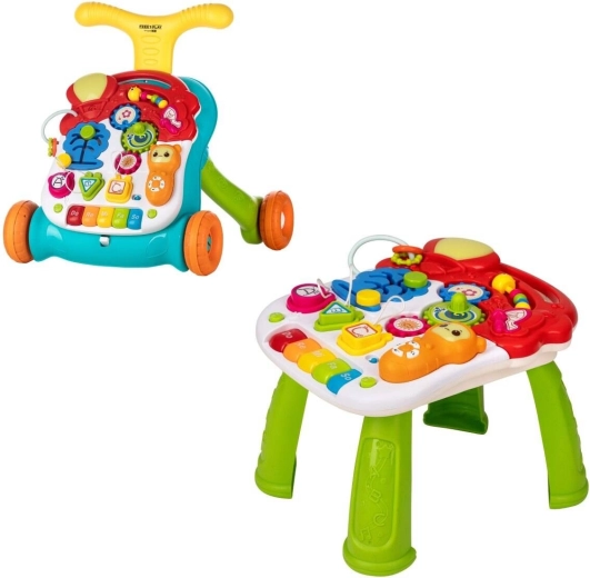 Freeon free2play loopwagen en speeltafel 2-in-1 walk & play