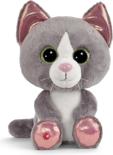 Nici Glubschis pluchen kat Felinja grijs 25 cm