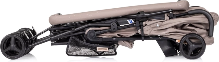 Licht frame en compact opvouwen in paraplustijl