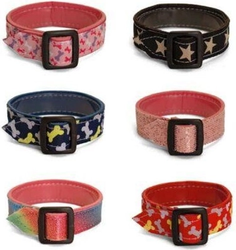 KEEL pluchen halsband voor puppy's (6 varianten)