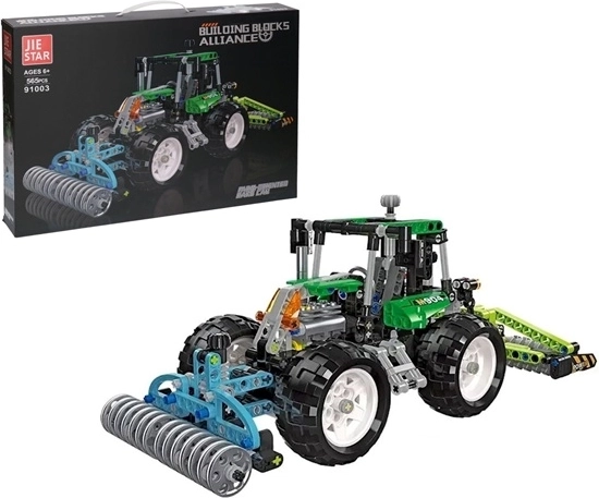 JIE STAR bouwset tractor, 565 onderdelen
