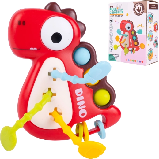 Dinosaurus trekbijtring met geluid