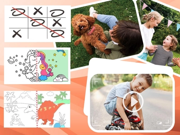 Foto’s, 1080P video en leuke games