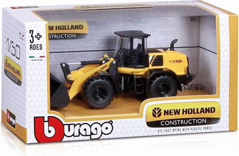 Model van de New Holland W170D wiellader 1:50