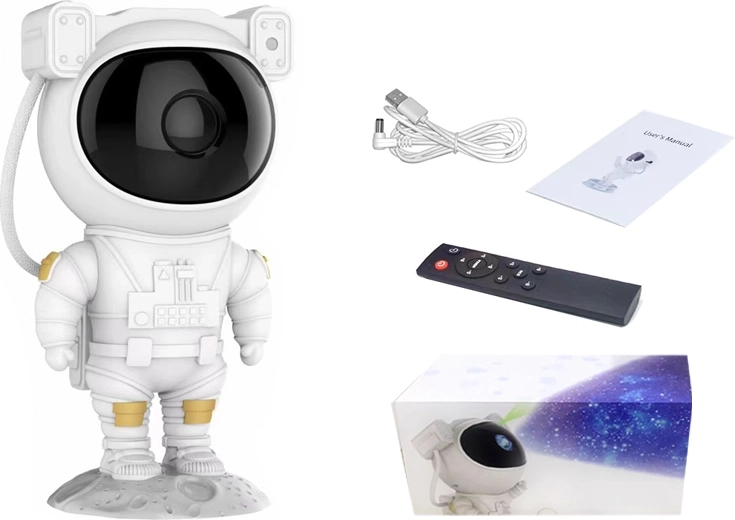 Nachtlampje en sterrenprojector Astronaut