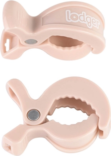 Lodger clips voor inbakerdoek Swaddle Clip blush - 2 stuks